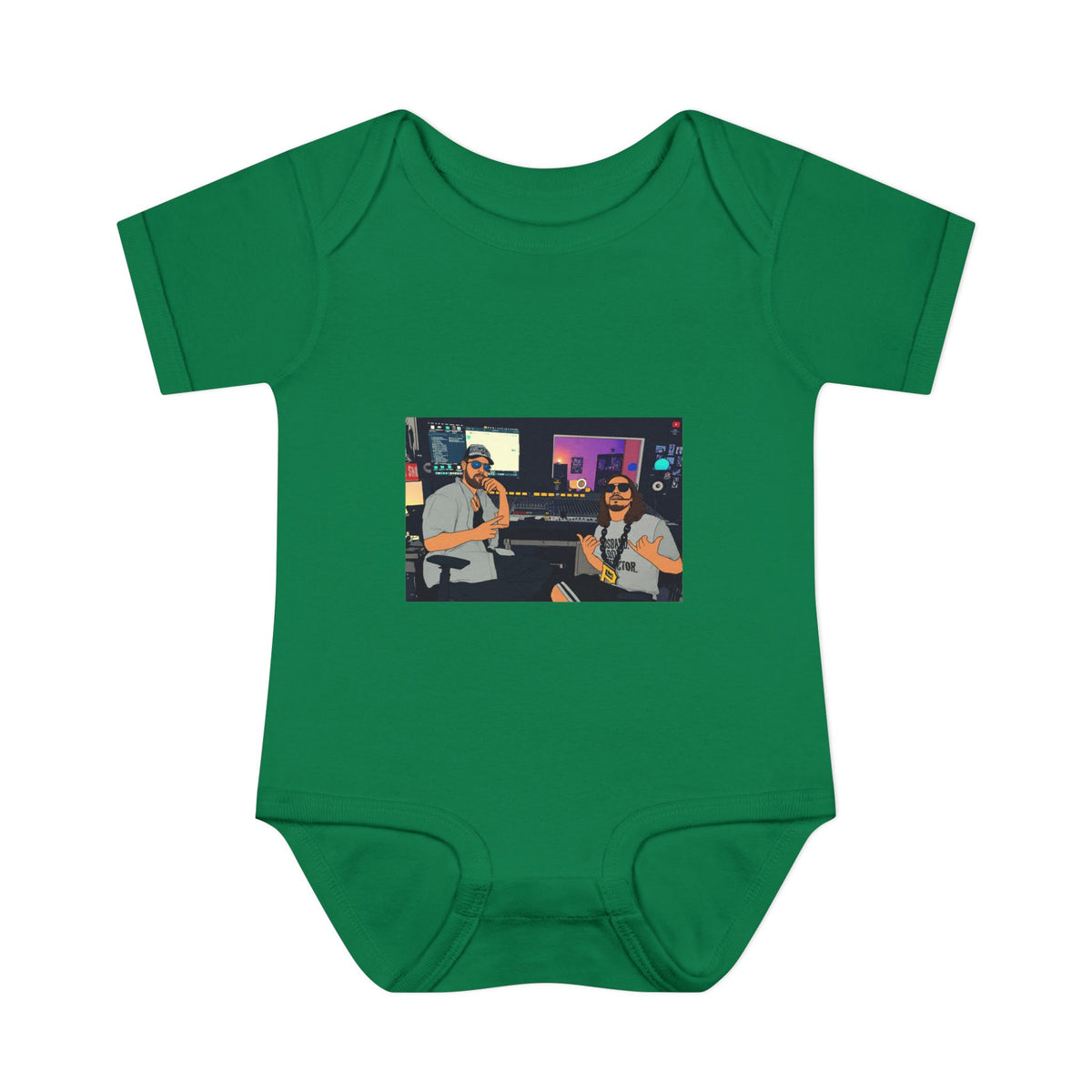 Music Studio Photo — Infant Rib One-Piece