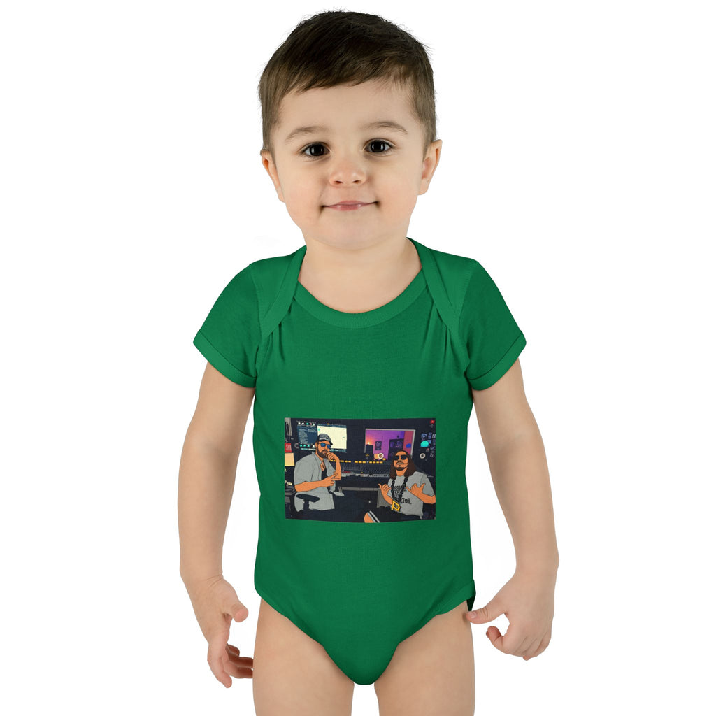 Music Studio Photo — Infant Rib One-Piece