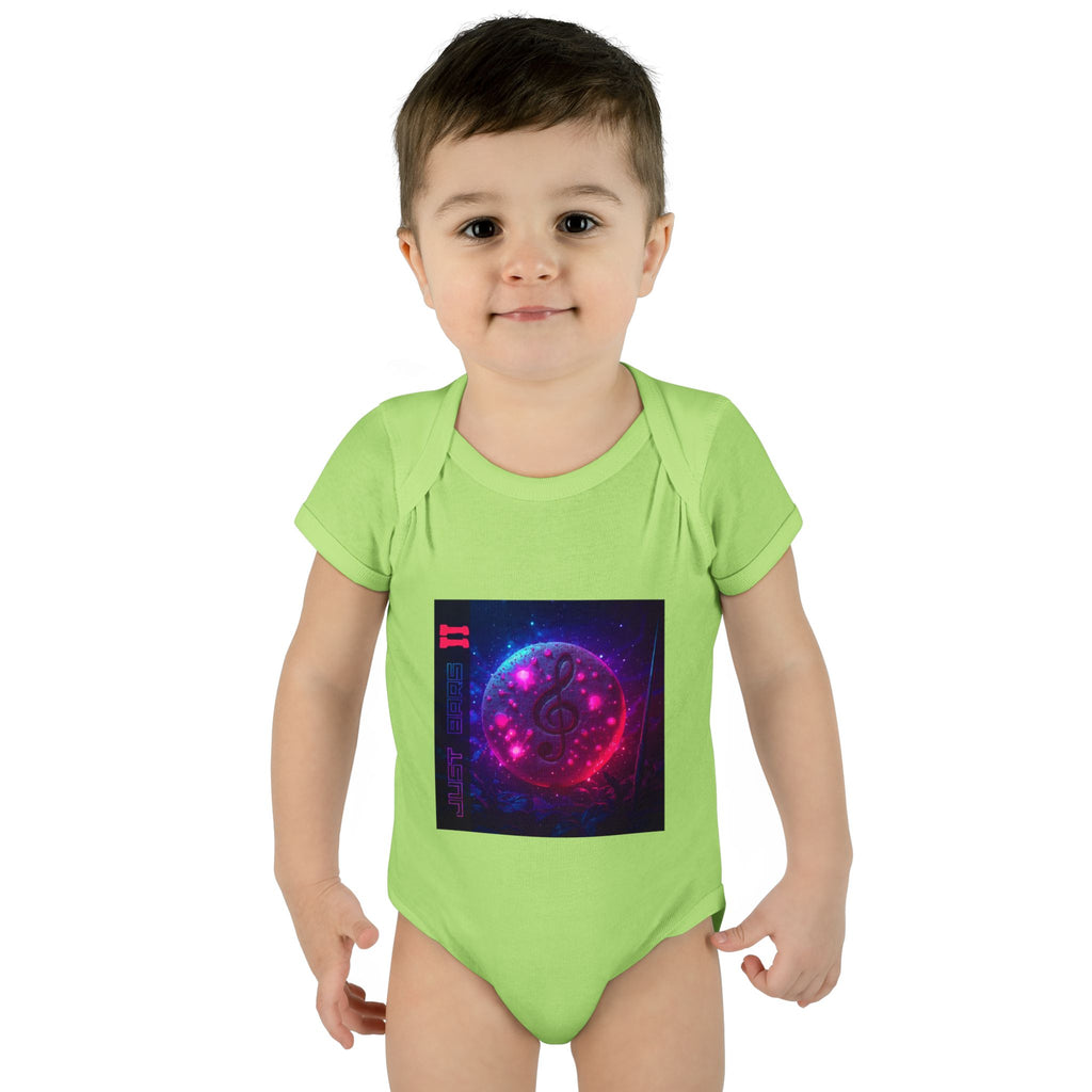 Neon Cosmic Cookie jb2 — Infant Rib Onesie
