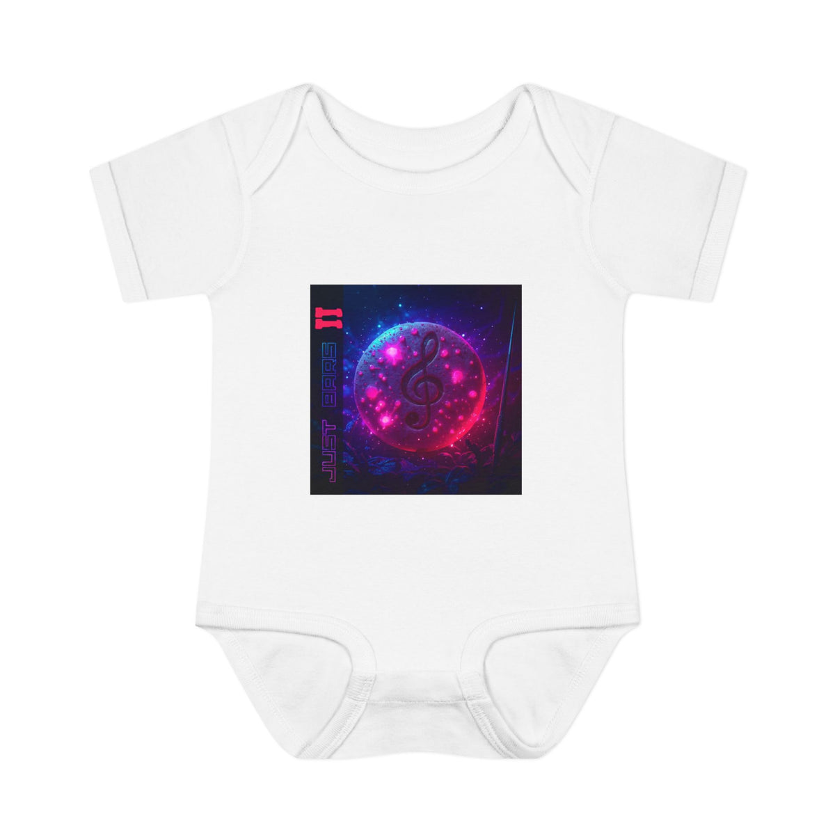 Neon Cosmic Cookie jb2 — Infant Rib Onesie