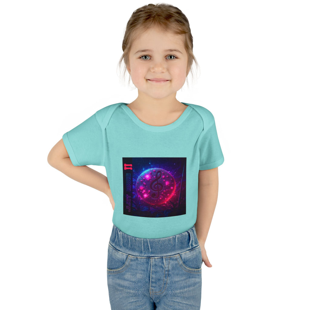 Neon Cosmic Cookie jb2 — Infant Rib Onesie