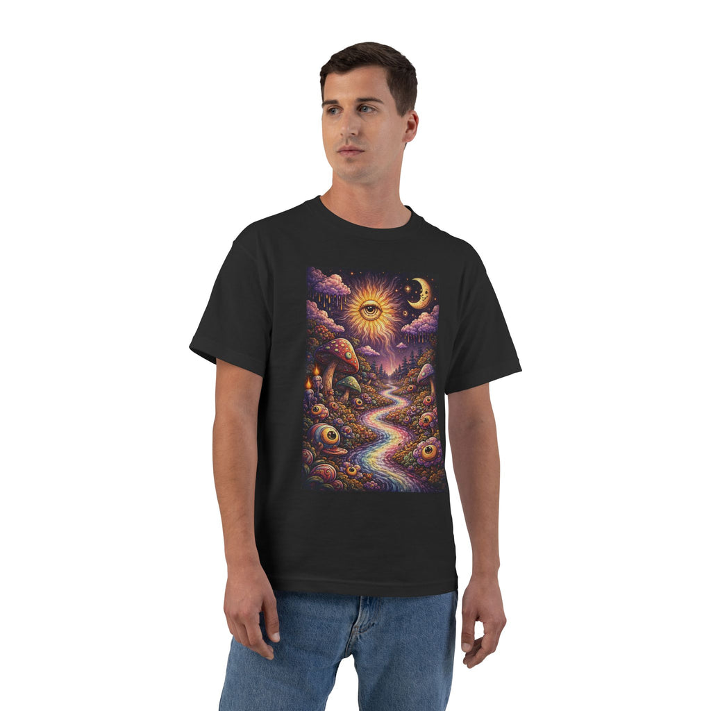 5x Psychedelic Sun & Moon T- shirt