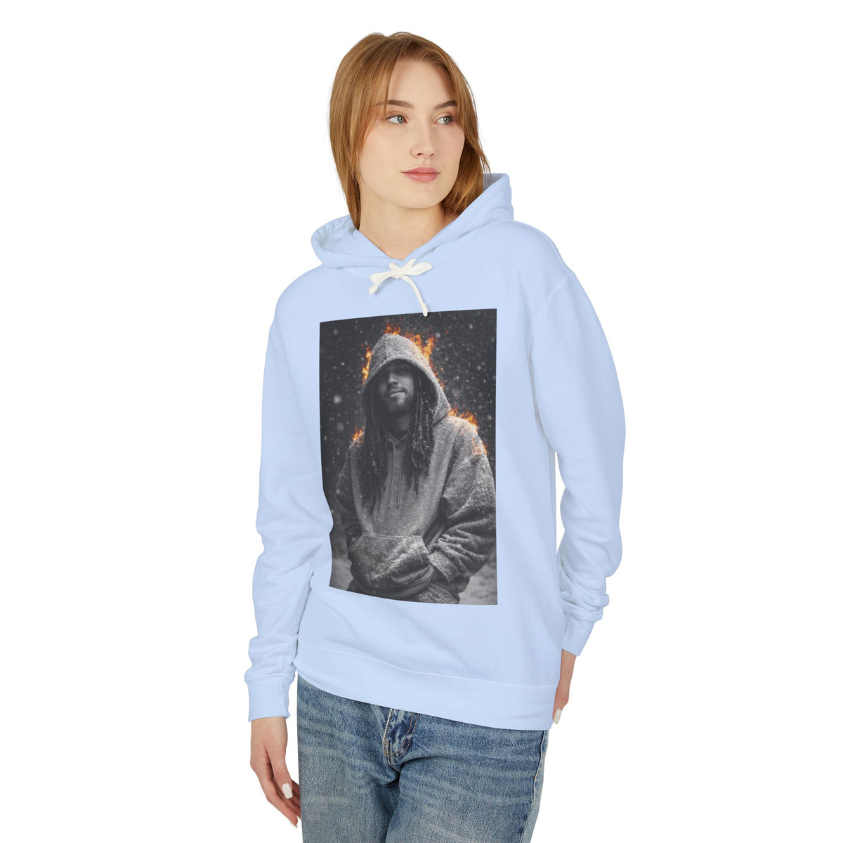 Hooded Figure Graphic