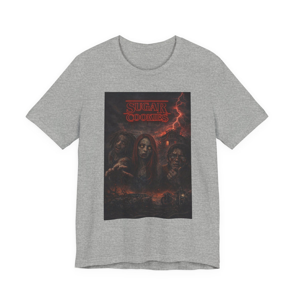 Sugar Cookies Zombie Edition - Ft El Brosco The Don & NoisyBoii Retro Movie Poster T-Shirt