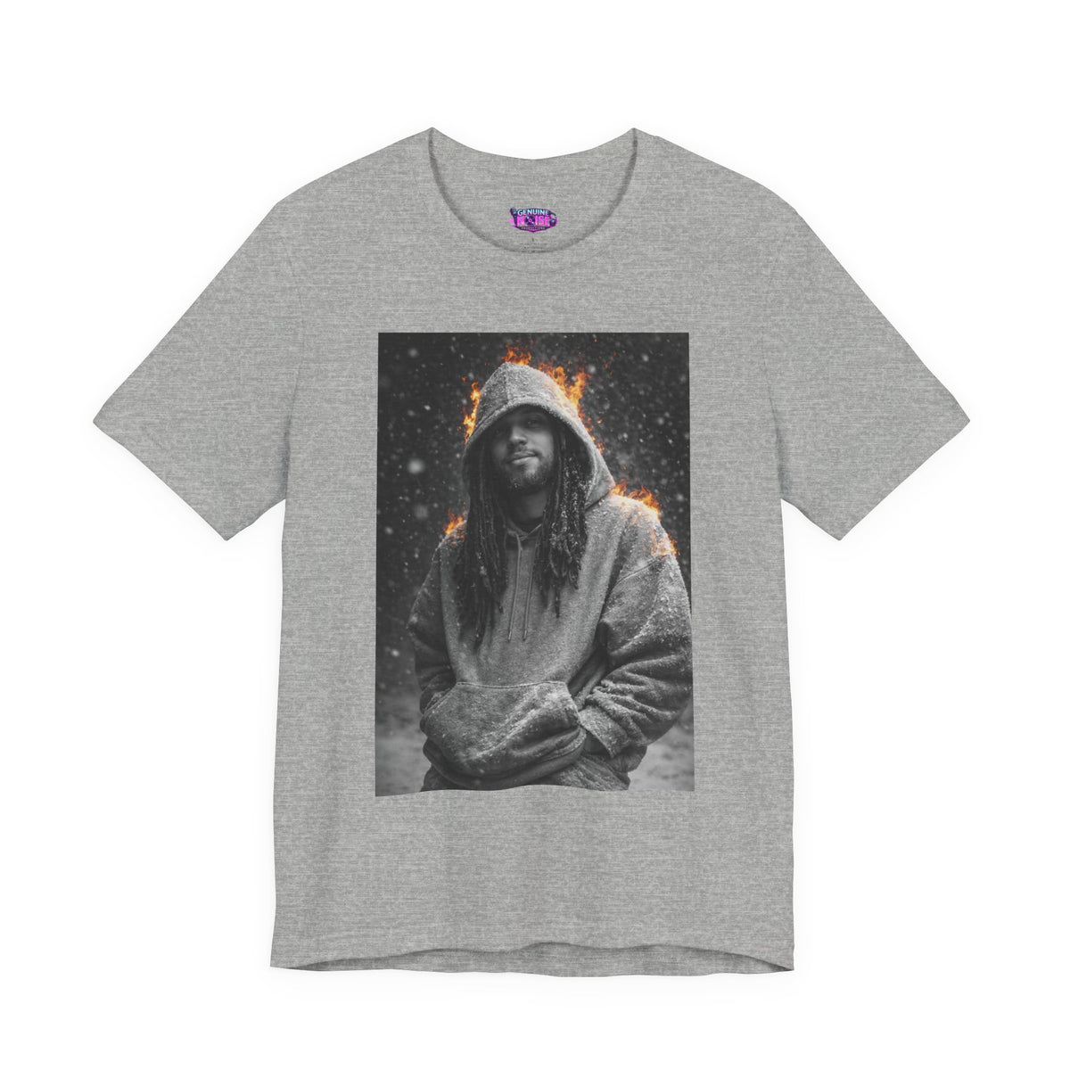 Hooded Portrait Tee — Ft. NoisyBoii