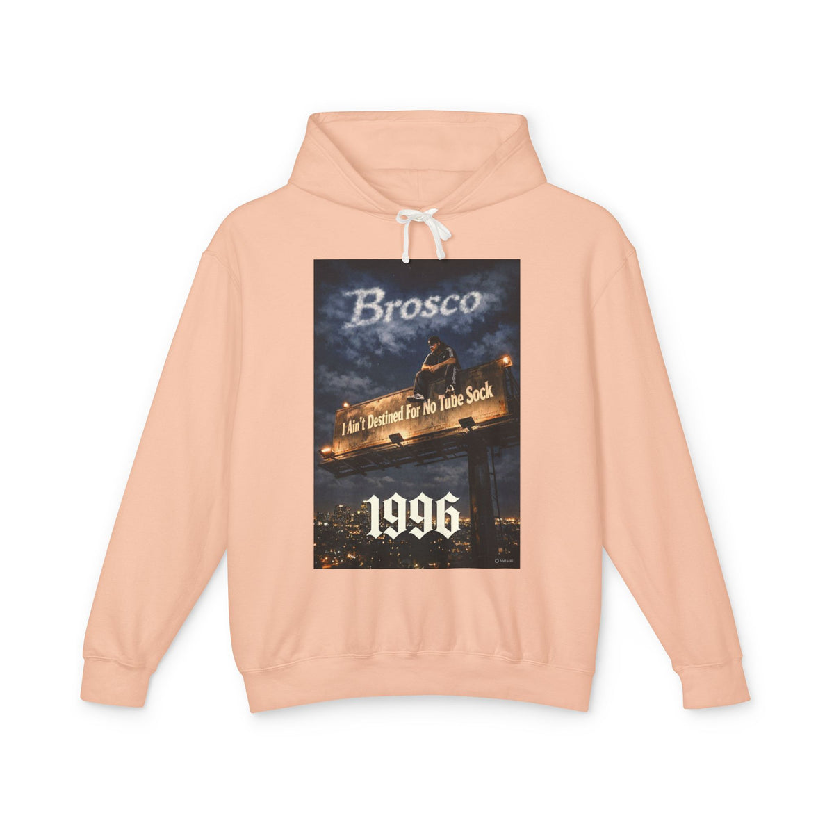 Brosco 1996 Vintage Bridge Graphic Hoodie