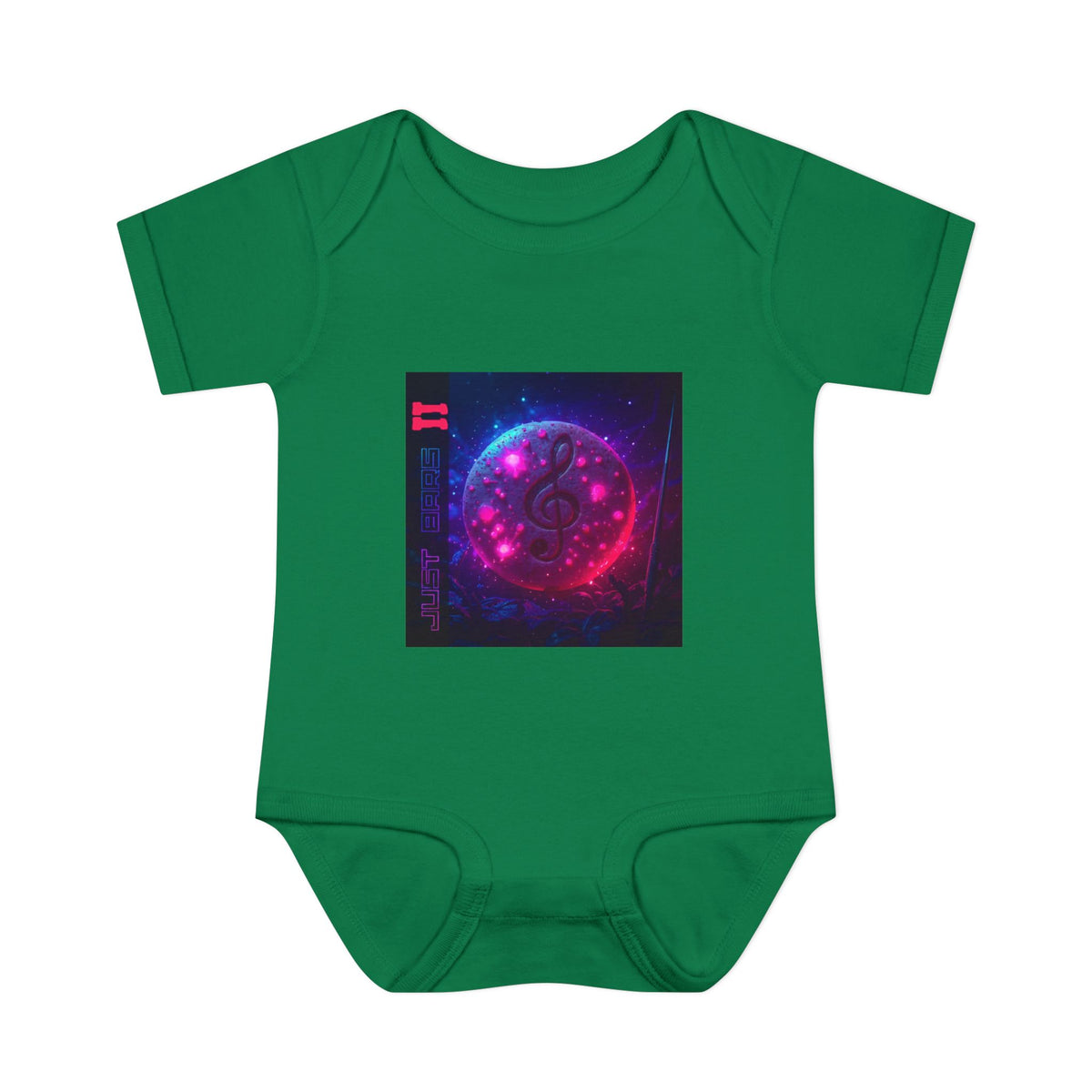 Neon Cosmic Cookie jb2 — Infant Rib Onesie