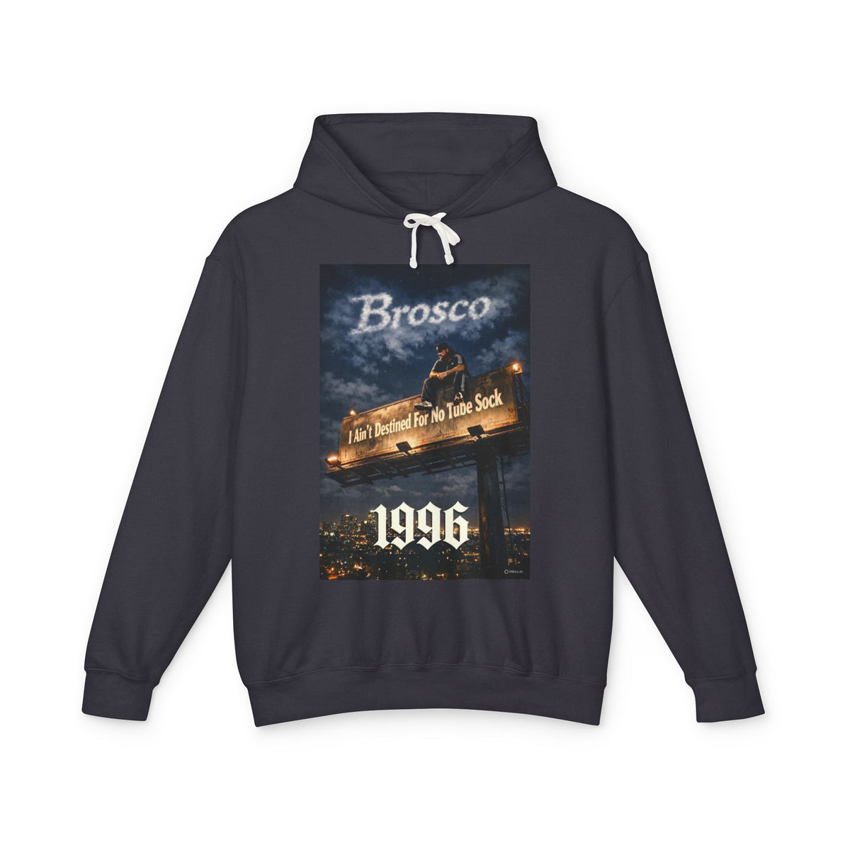 Brosco 1996 Vintage Bridge Graphic Hoodie