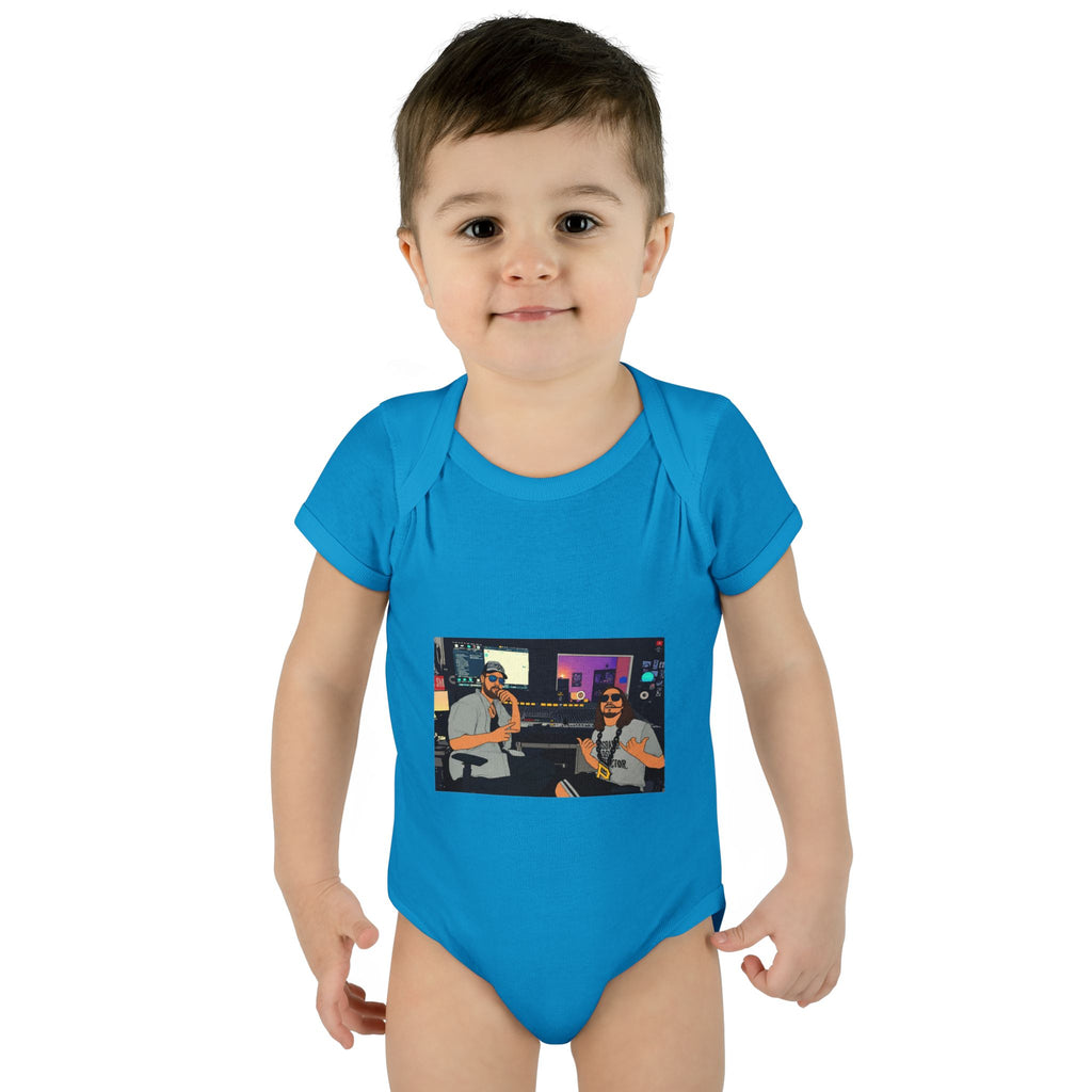 Music Studio Photo — Infant Rib One-Piece