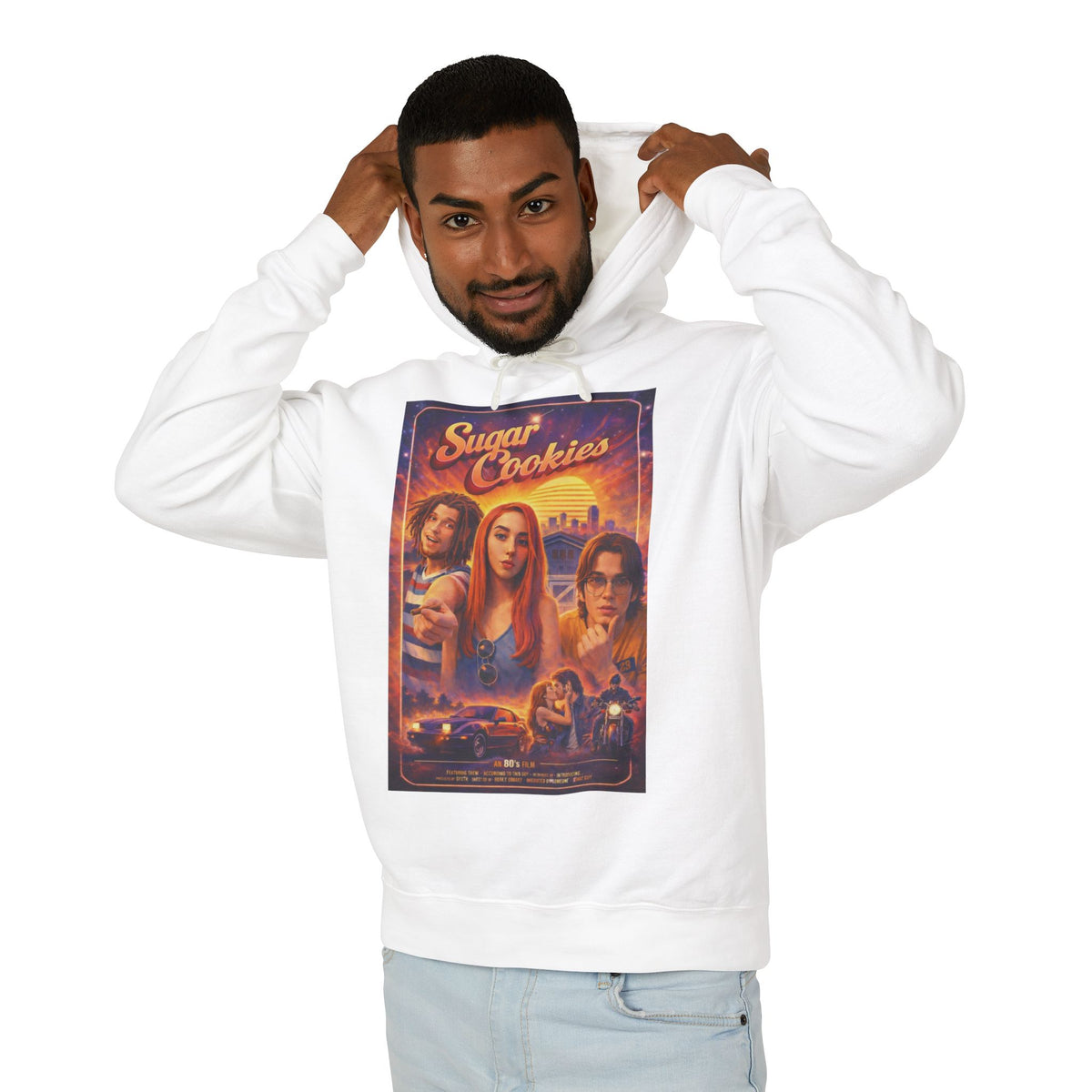 Sugar Cookies Ft El Brosco The Don & NoisyBoii Retro Movie Poster - Hoddie