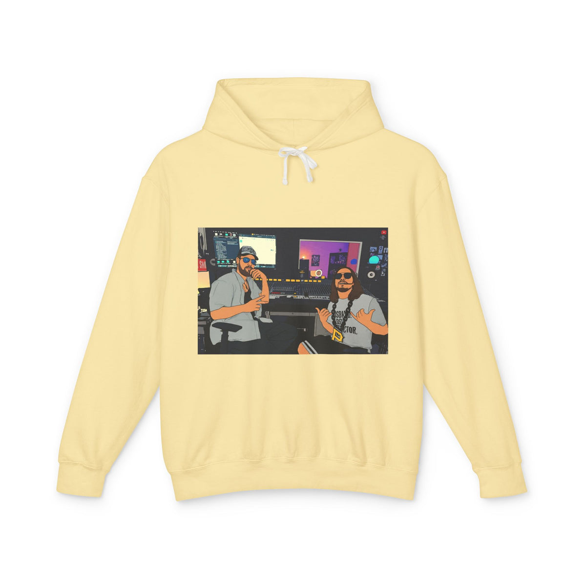Studio - Ft El Brosco The Don & NoisyBoii Retro Movie Poster - Hoddie