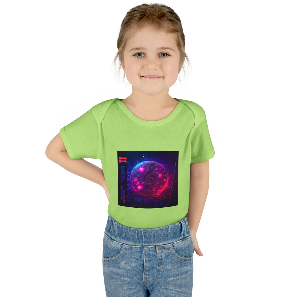 Neon Cosmic Cookie jb2 — Infant Rib Onesie