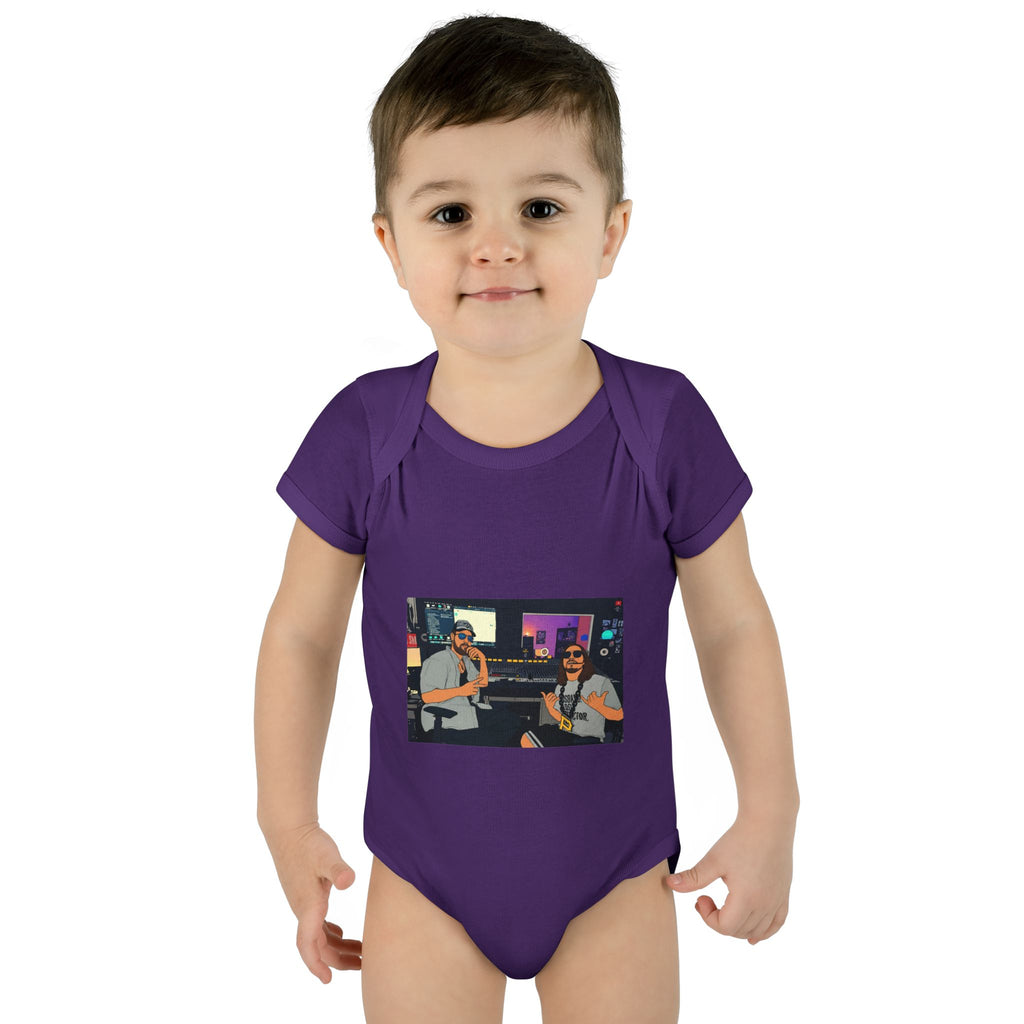 Music Studio Photo — Infant Rib One-Piece