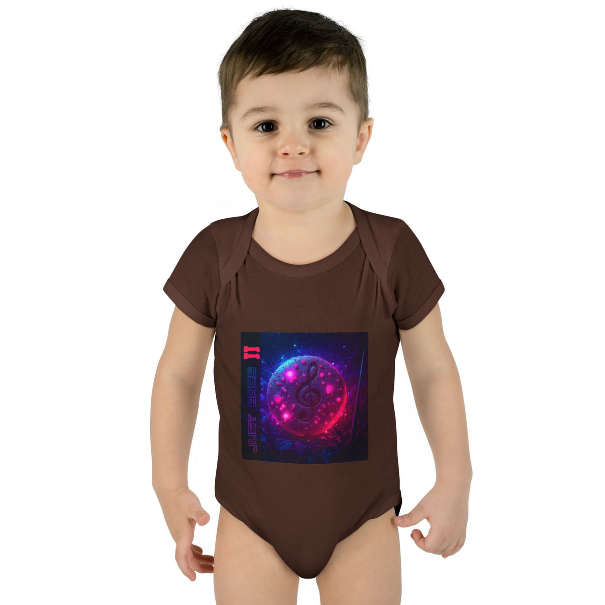 Neon Cosmic Cookie jb2 — Infant Rib Onesie