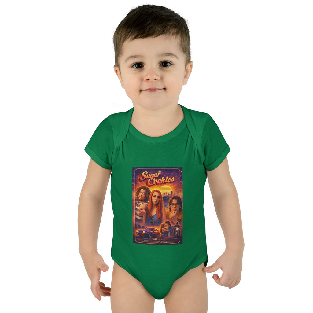 Infant Bodysuit — 'Sugar Cookies' Retro Movie Poster Baby Onesie
