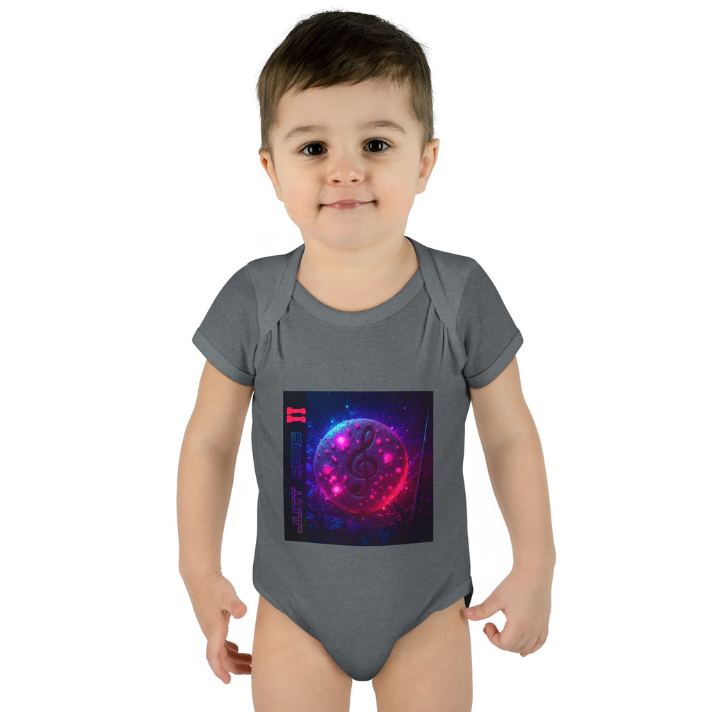 Neon Cosmic Cookie jb2 — Infant Rib Onesie