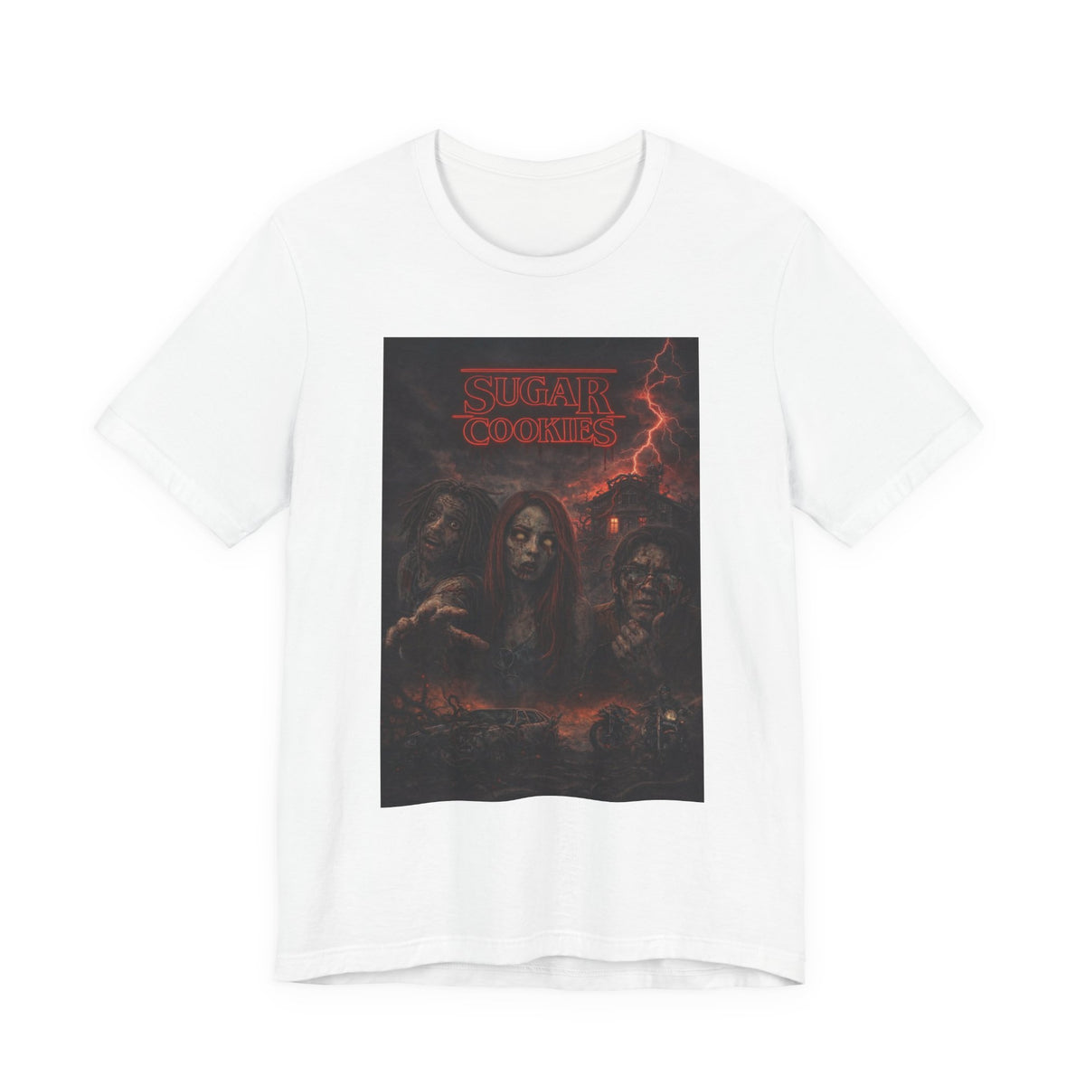 Sugar Cookies Zombie Edition - Ft El Brosco The Don & NoisyBoii Retro Movie Poster T-Shirt