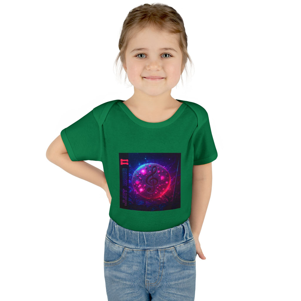 Neon Cosmic Cookie jb2 — Infant Rib Onesie