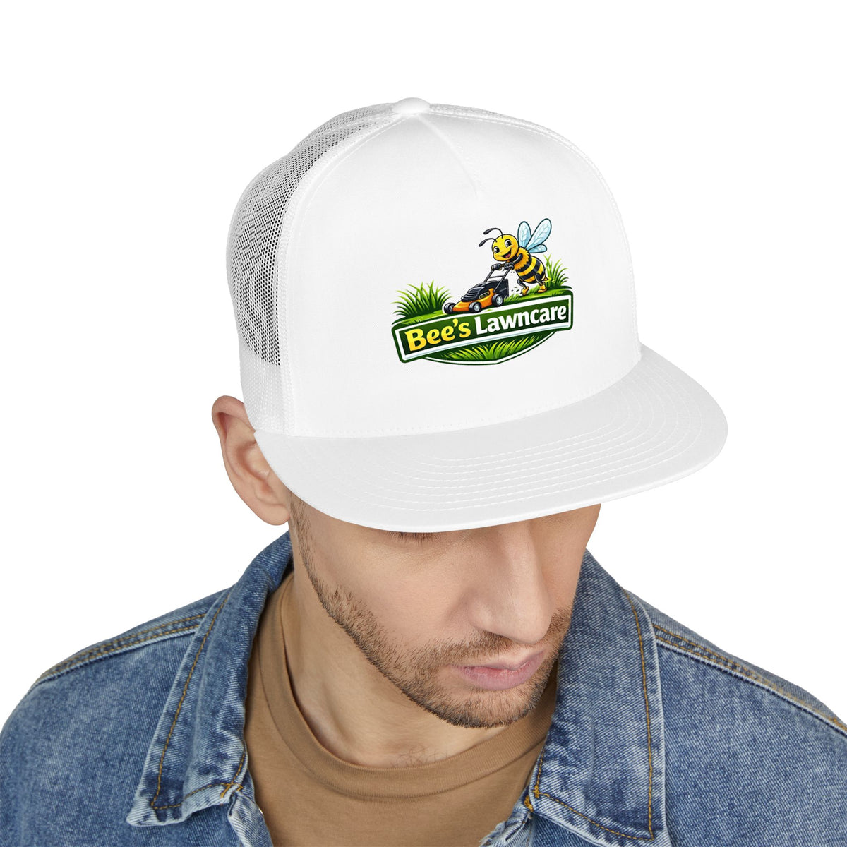 Bees Lawncare Crew Trucker Cap