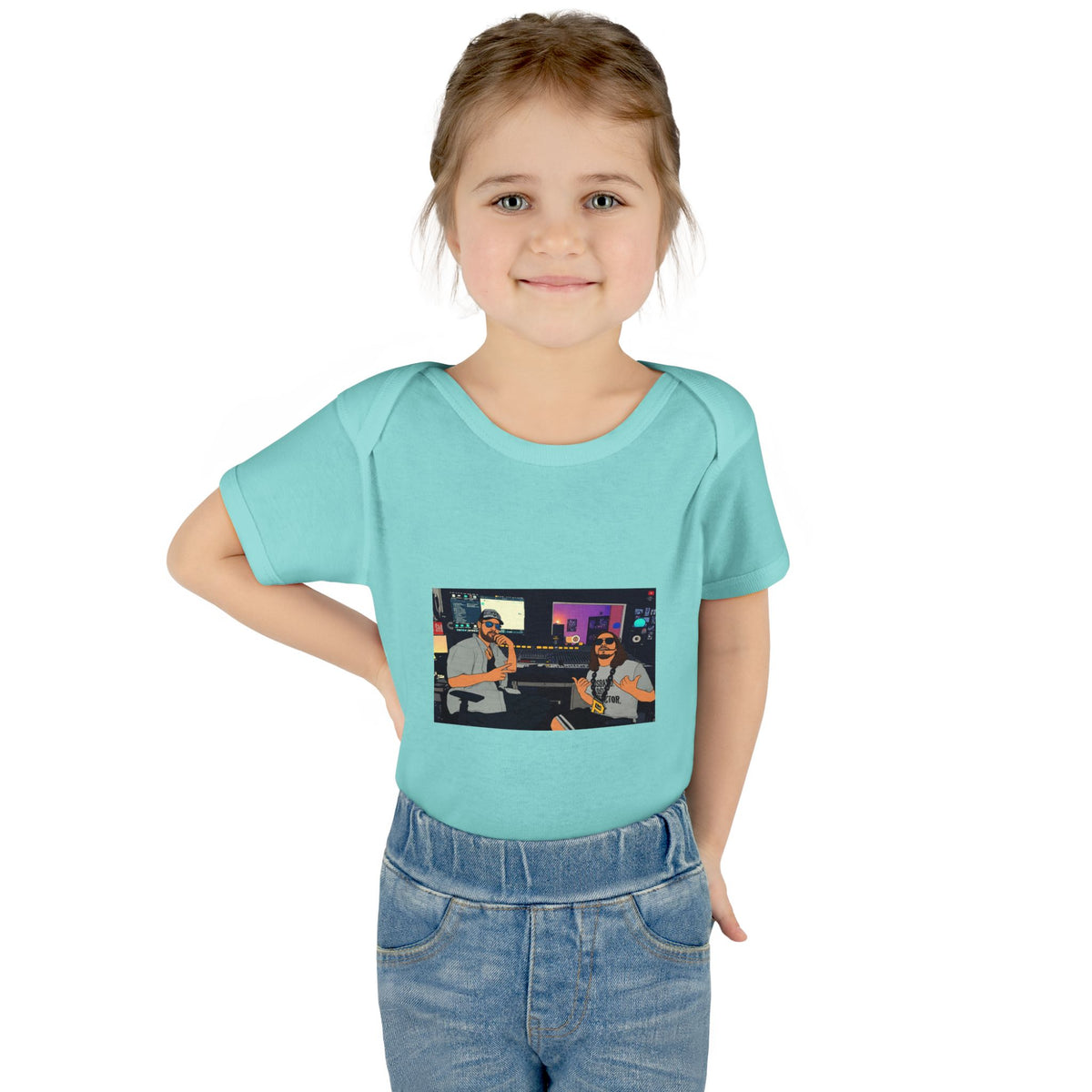 Music Studio Photo — Infant Rib One-Piece