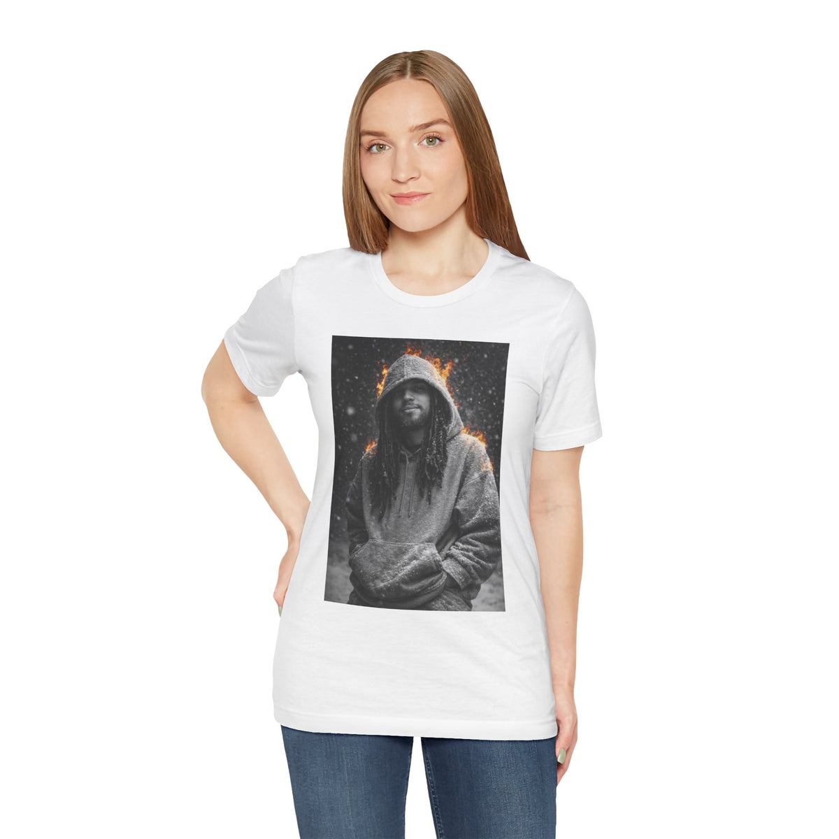 Hooded Portrait Tee — Ft. NoisyBoii