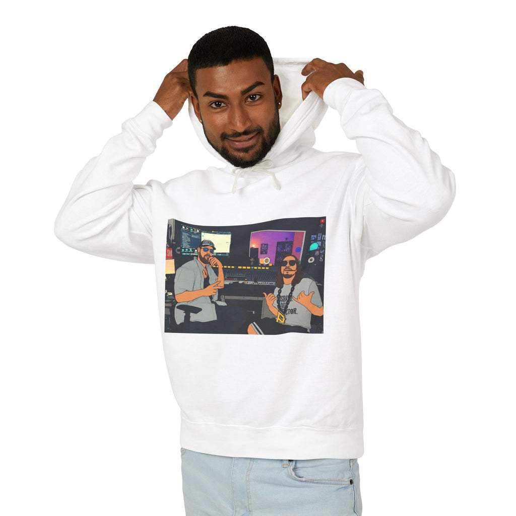Studio - Ft El Brosco The Don & NoisyBoii Retro Movie Poster - Hoddie