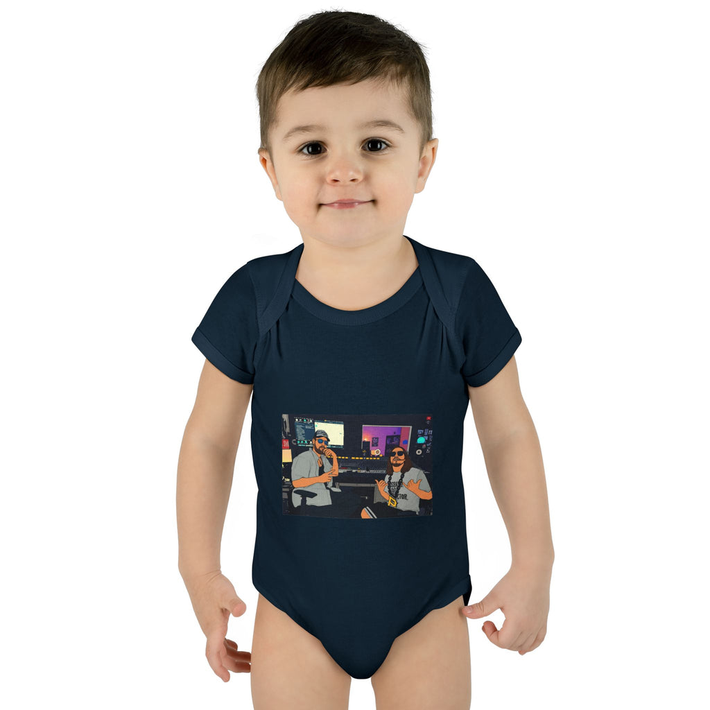 Music Studio Photo — Infant Rib One-Piece