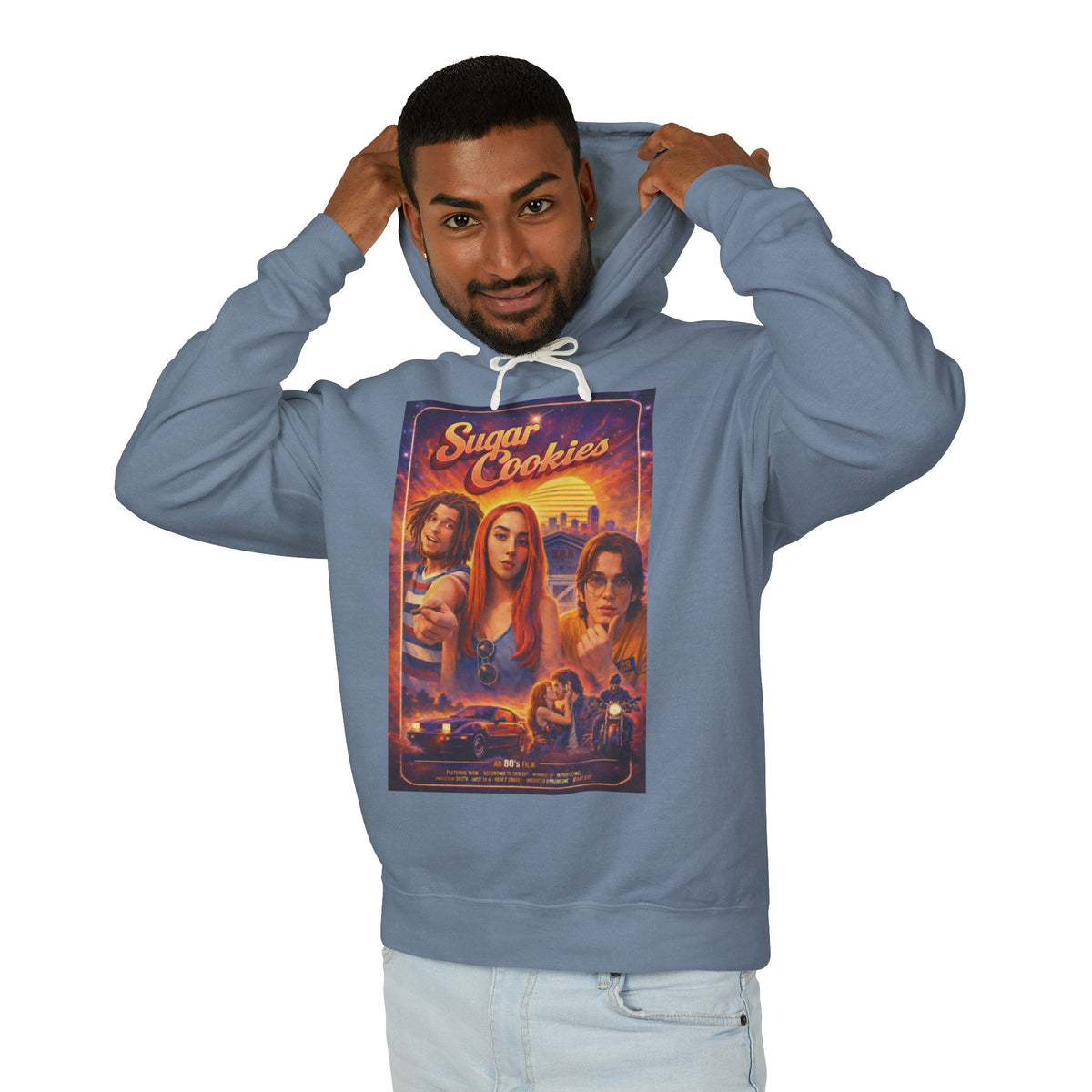 Sugar Cookies Ft El Brosco The Don & NoisyBoii Retro Movie Poster - Hoddie