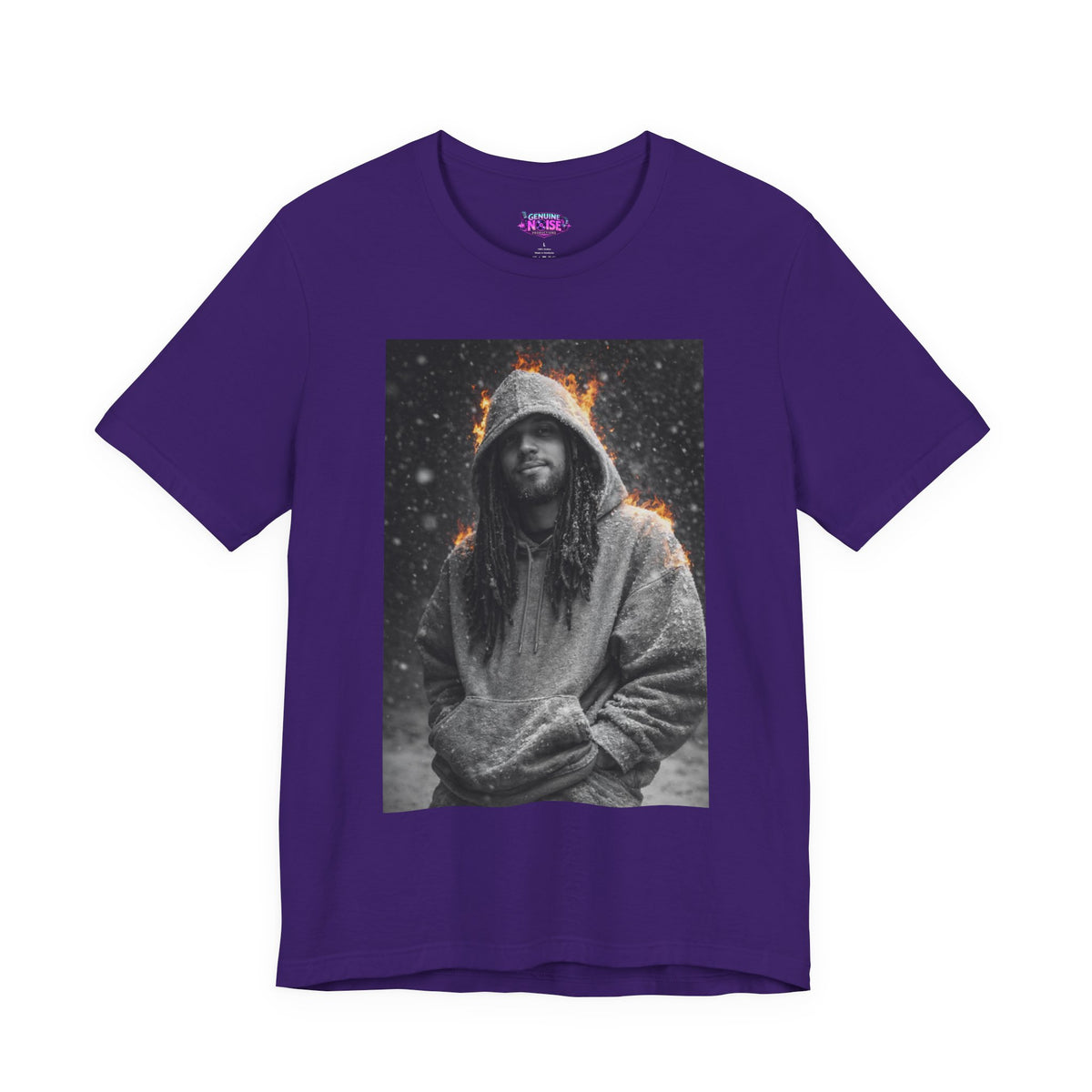 Hooded Portrait Tee — Ft. NoisyBoii