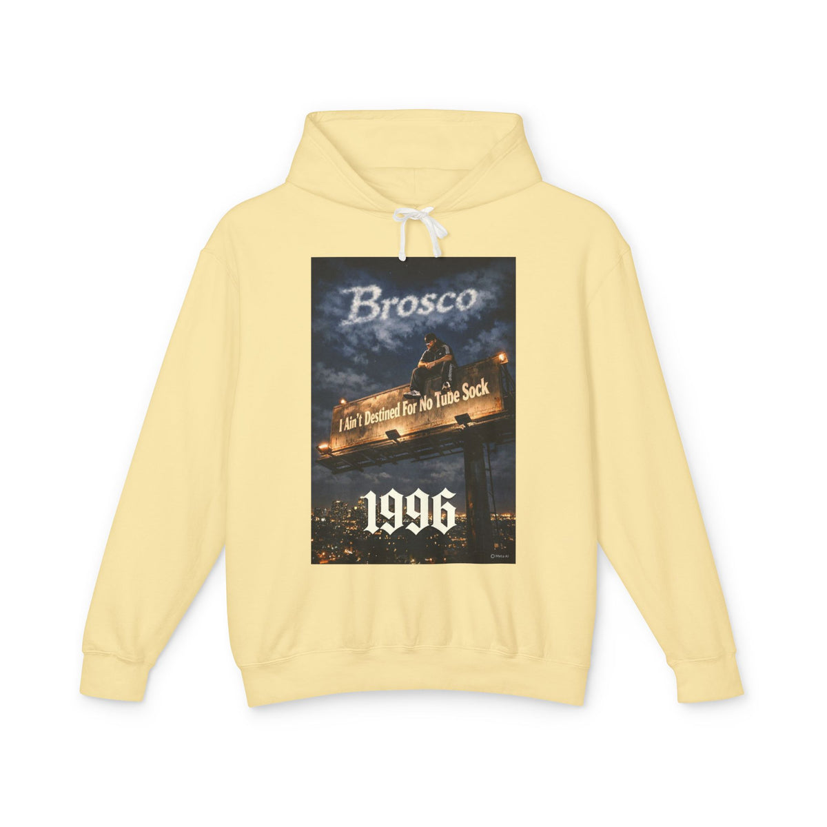Brosco 1996 Vintage Bridge Graphic Hoodie