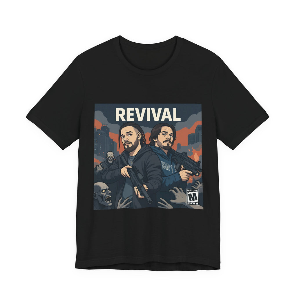 Revival- Ft El Brosco The Don & NoisyBoii Retro Movie Poster - T-Shirt