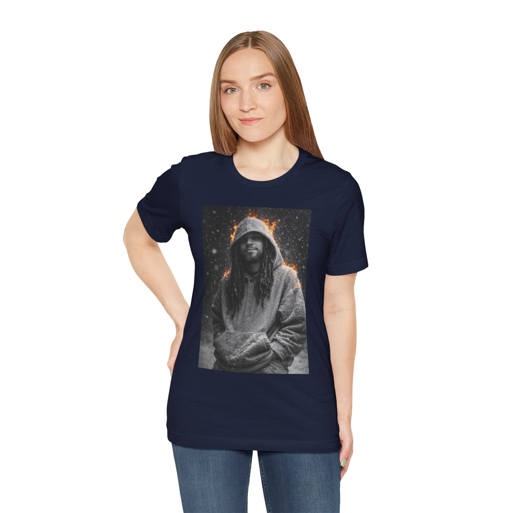 Hooded Portrait Tee — Ft. NoisyBoii