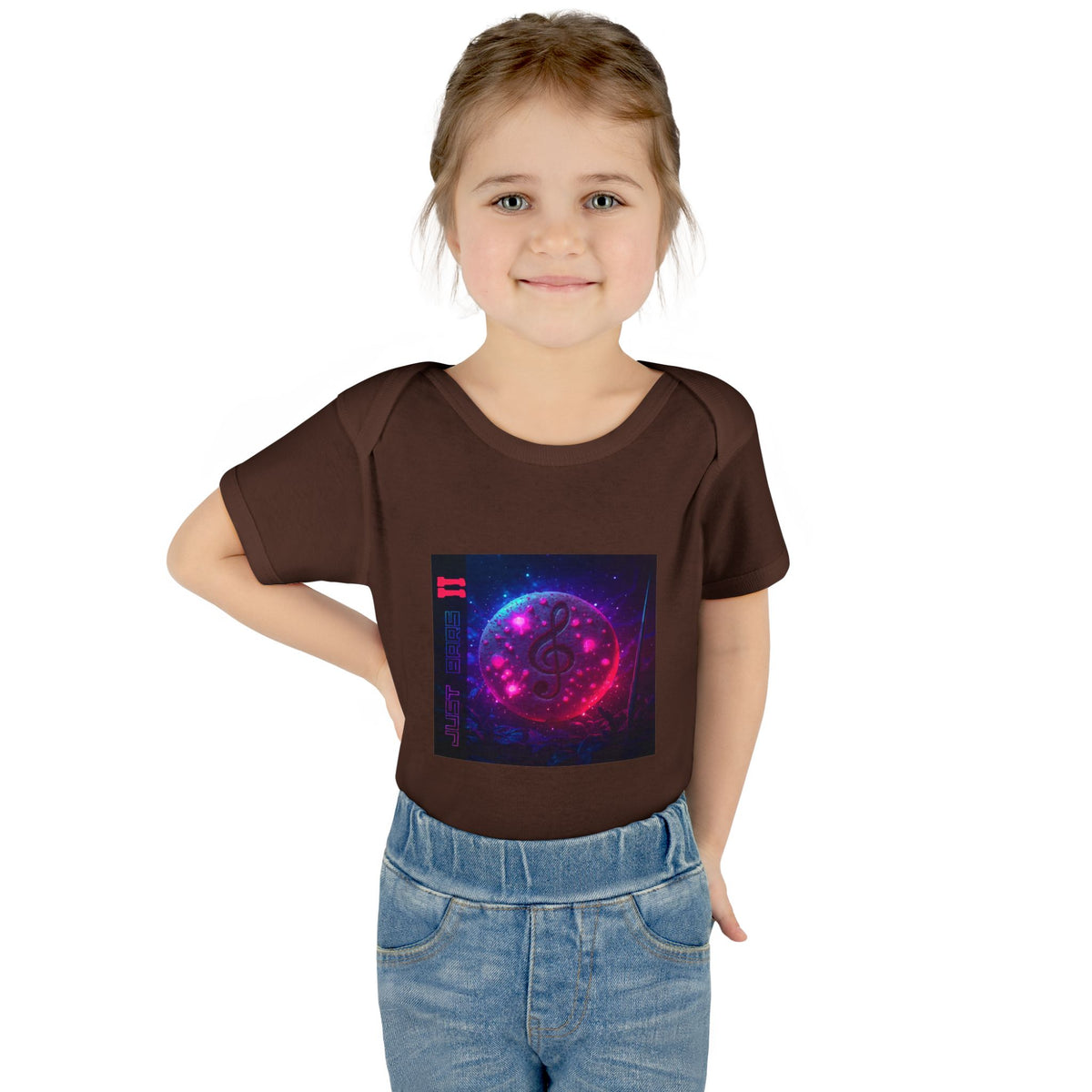 Neon Cosmic Cookie jb2 — Infant Rib Onesie