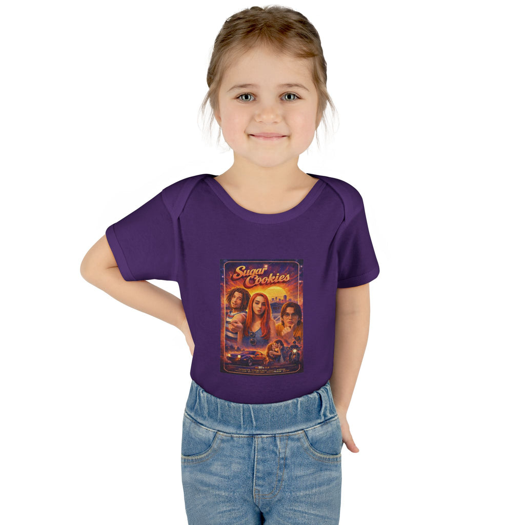 Infant Bodysuit — 'Sugar Cookies' Retro Movie Poster Baby Onesie