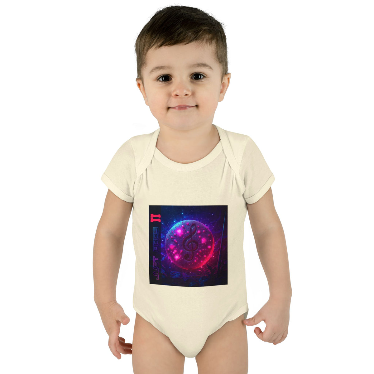 Neon Cosmic Cookie jb2 — Infant Rib Onesie