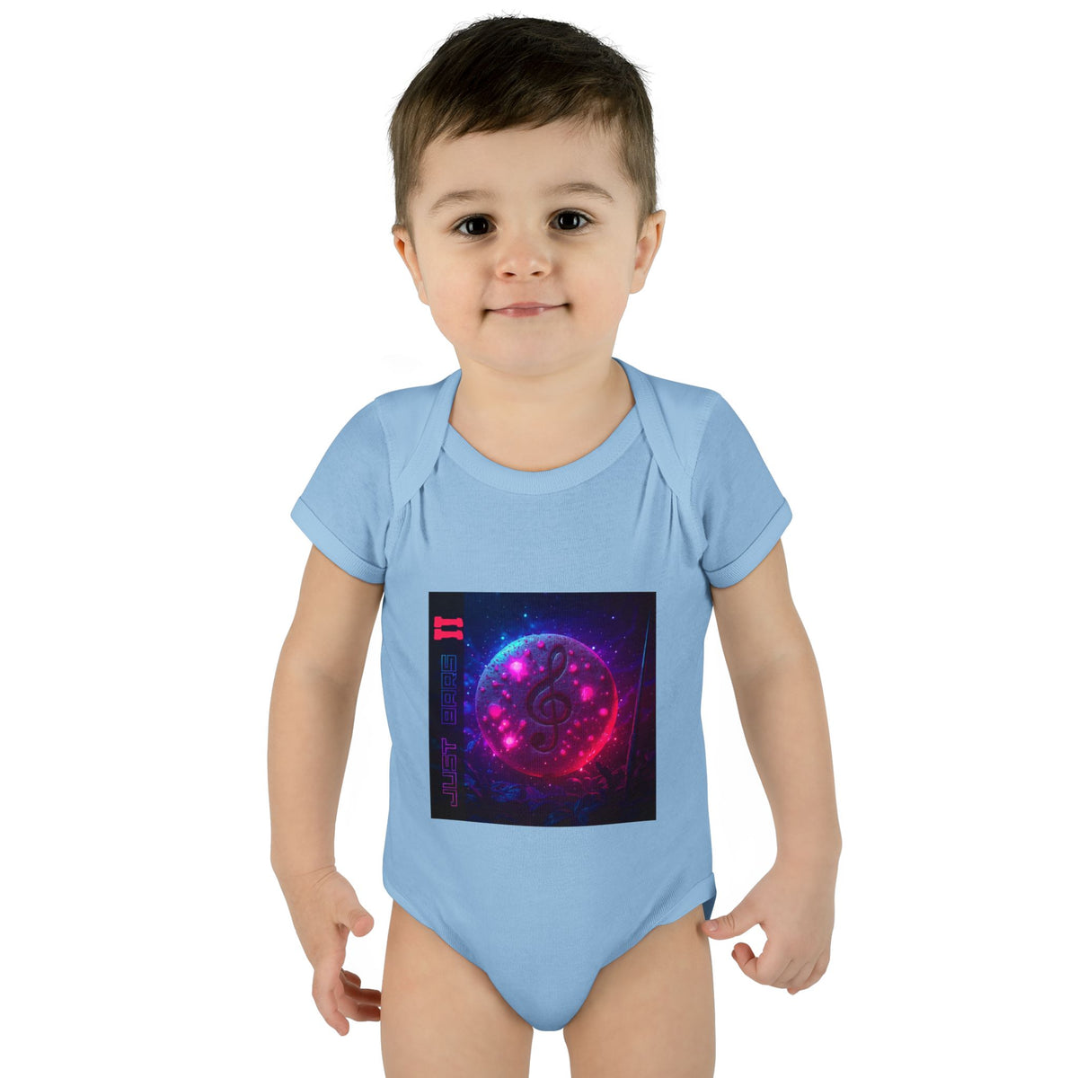 Neon Cosmic Cookie jb2 — Infant Rib Onesie