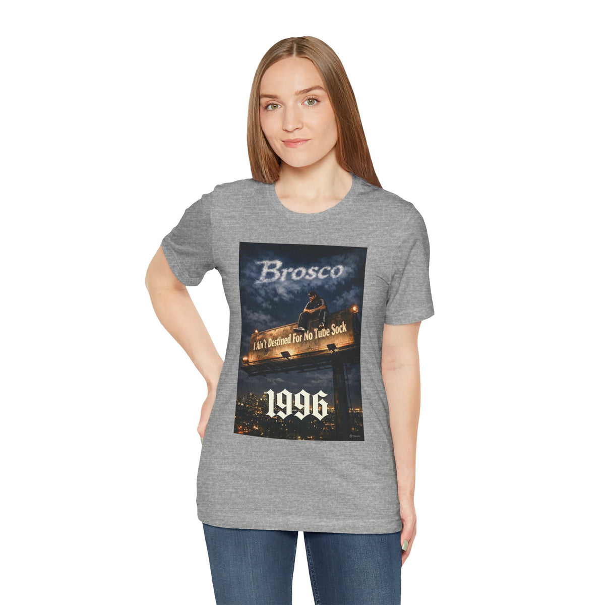 Brosco 1996 Vintage Bridge Graphic T-Shirt