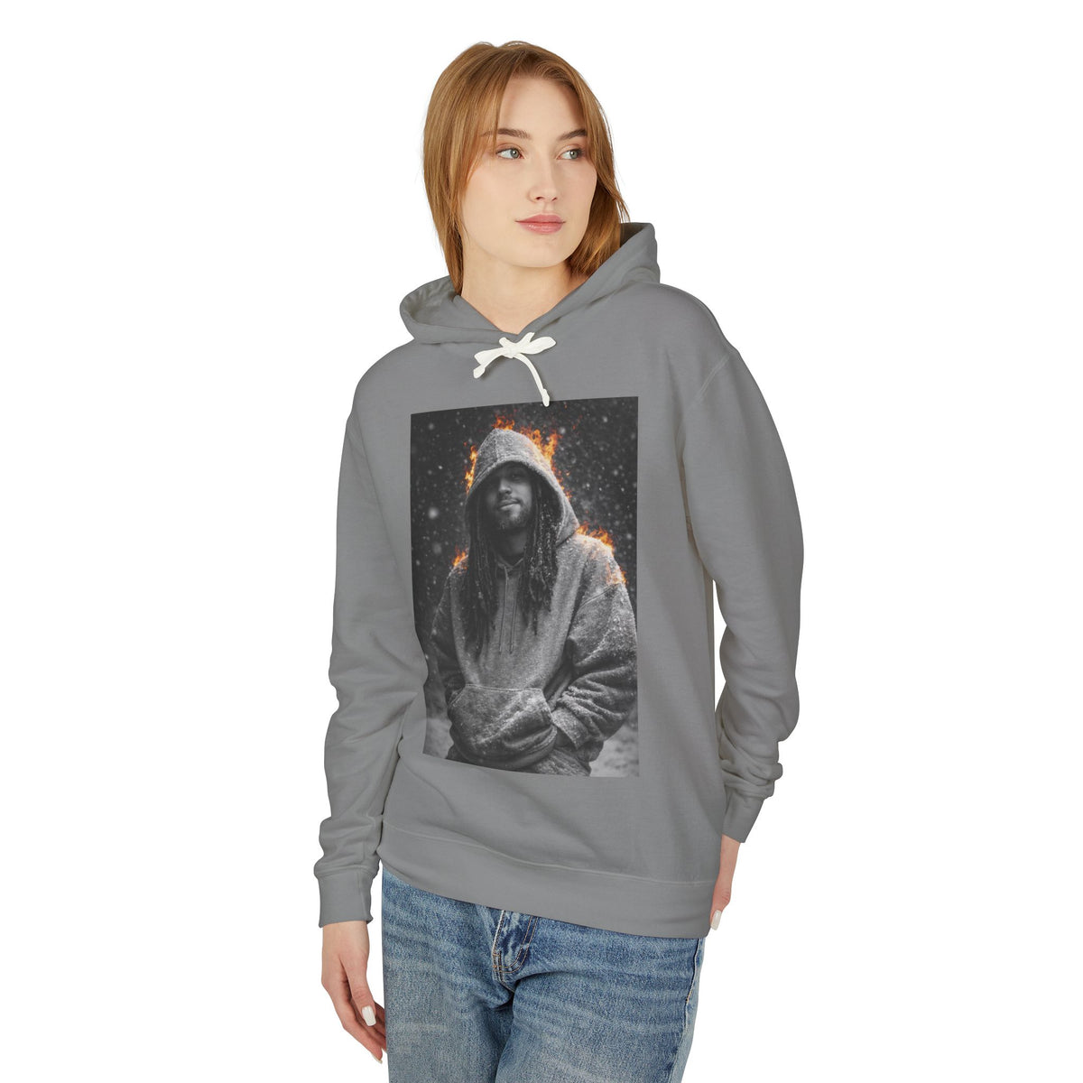 Hooded Figure Graphic