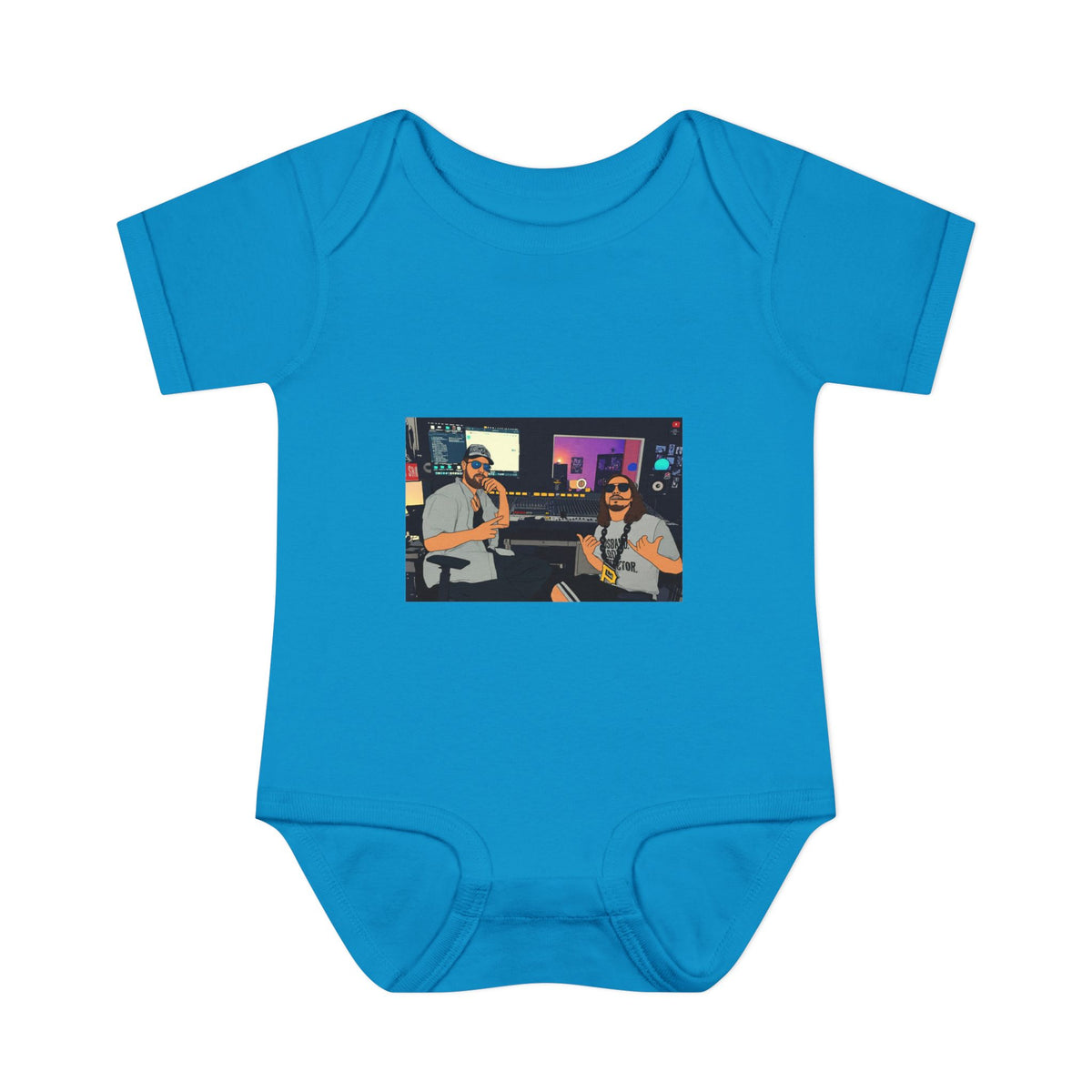Music Studio Photo — Infant Rib One-Piece