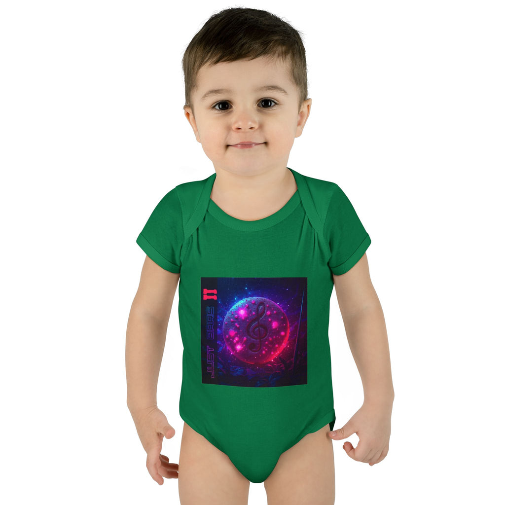 Neon Cosmic Cookie jb2 — Infant Rib Onesie