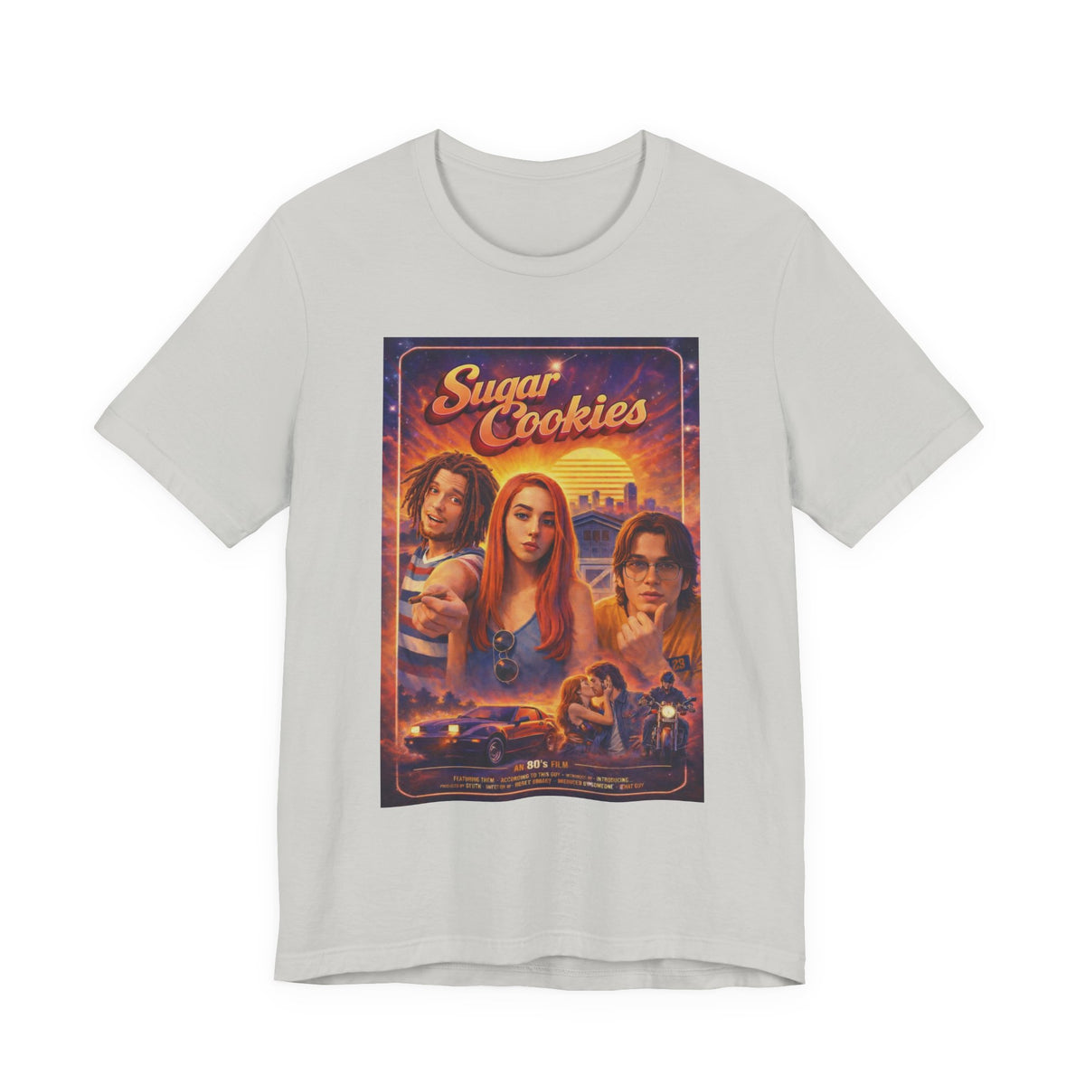 Sugar Cookies Ft El Brosco The Don & NoisyBoii Retro Movie Poster T-Shirt