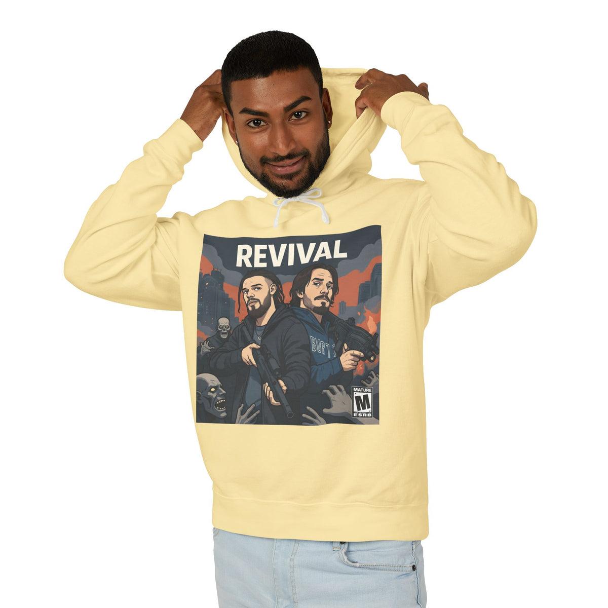 Revival - Ft El Brosco The Don & NoisyBoii Retro Movie Poster - Hoddie