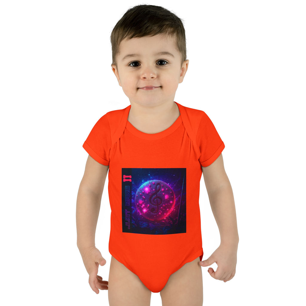 Neon Cosmic Cookie jb2 — Infant Rib Onesie
