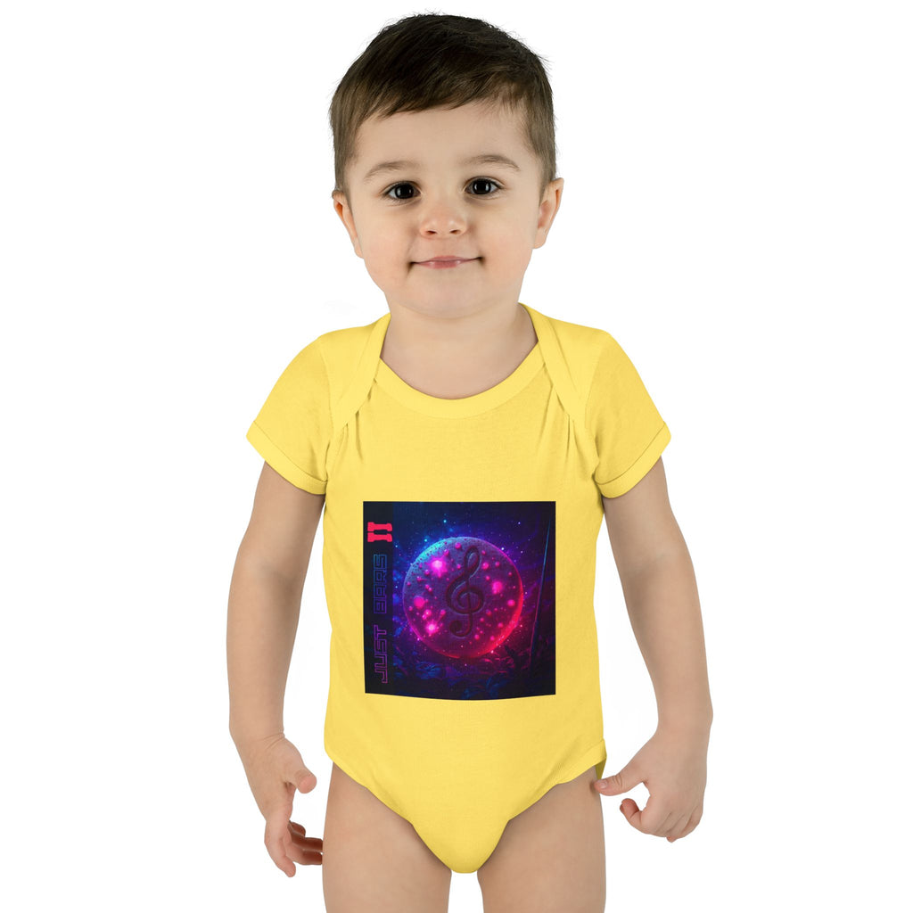 Neon Cosmic Cookie jb2 — Infant Rib Onesie