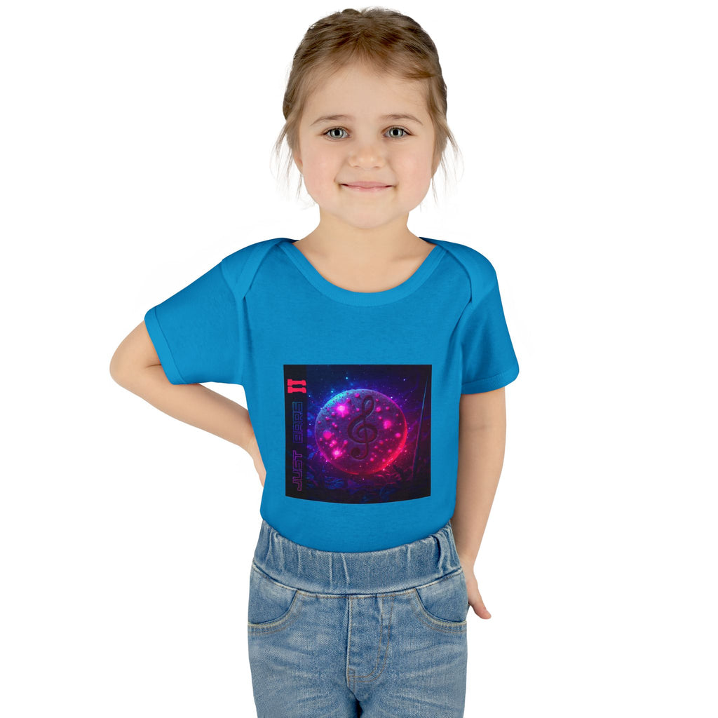Neon Cosmic Cookie jb2 — Infant Rib Onesie