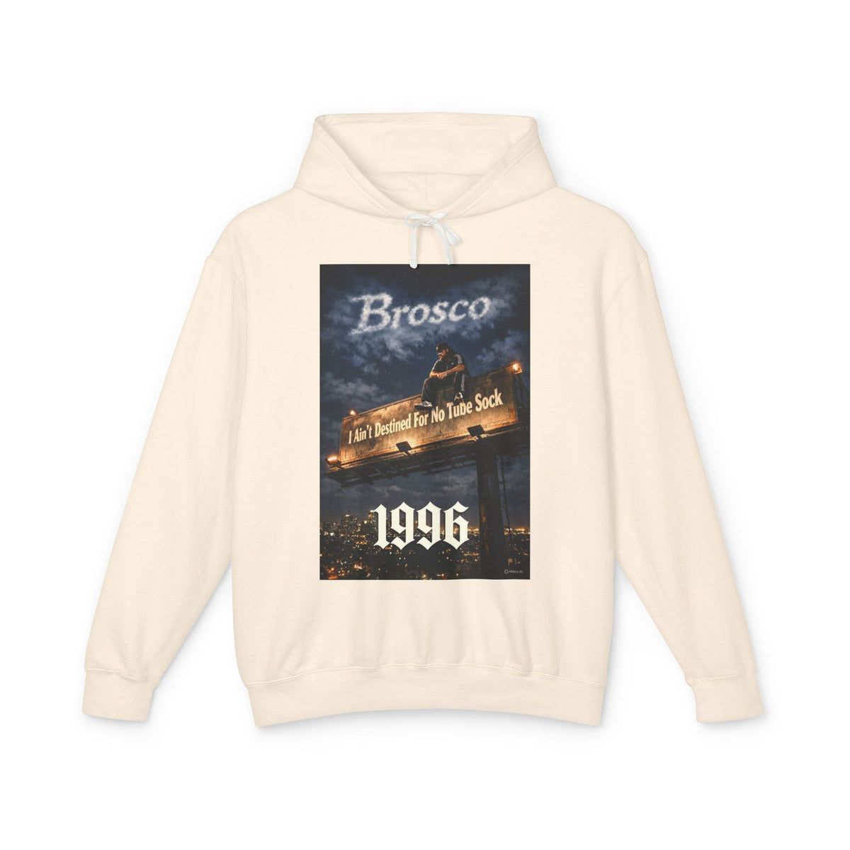 Brosco 1996 Vintage Bridge Graphic Hoodie
