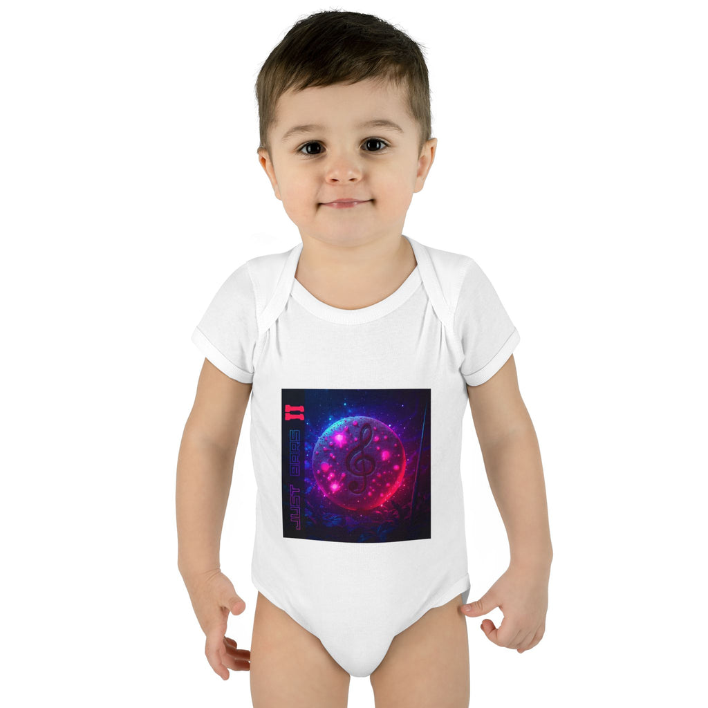Neon Cosmic Cookie jb2 — Infant Rib Onesie