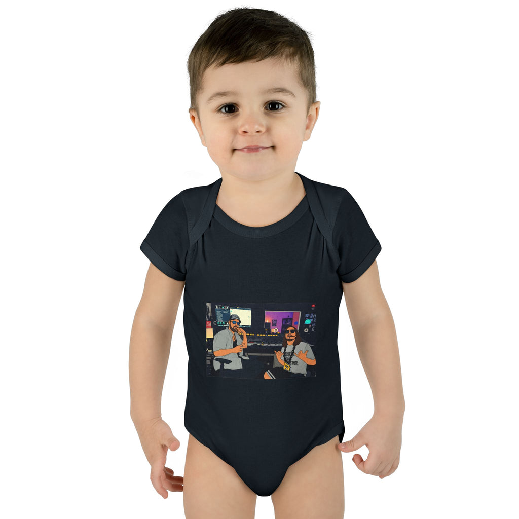 Music Studio Photo — Infant Rib One-Piece