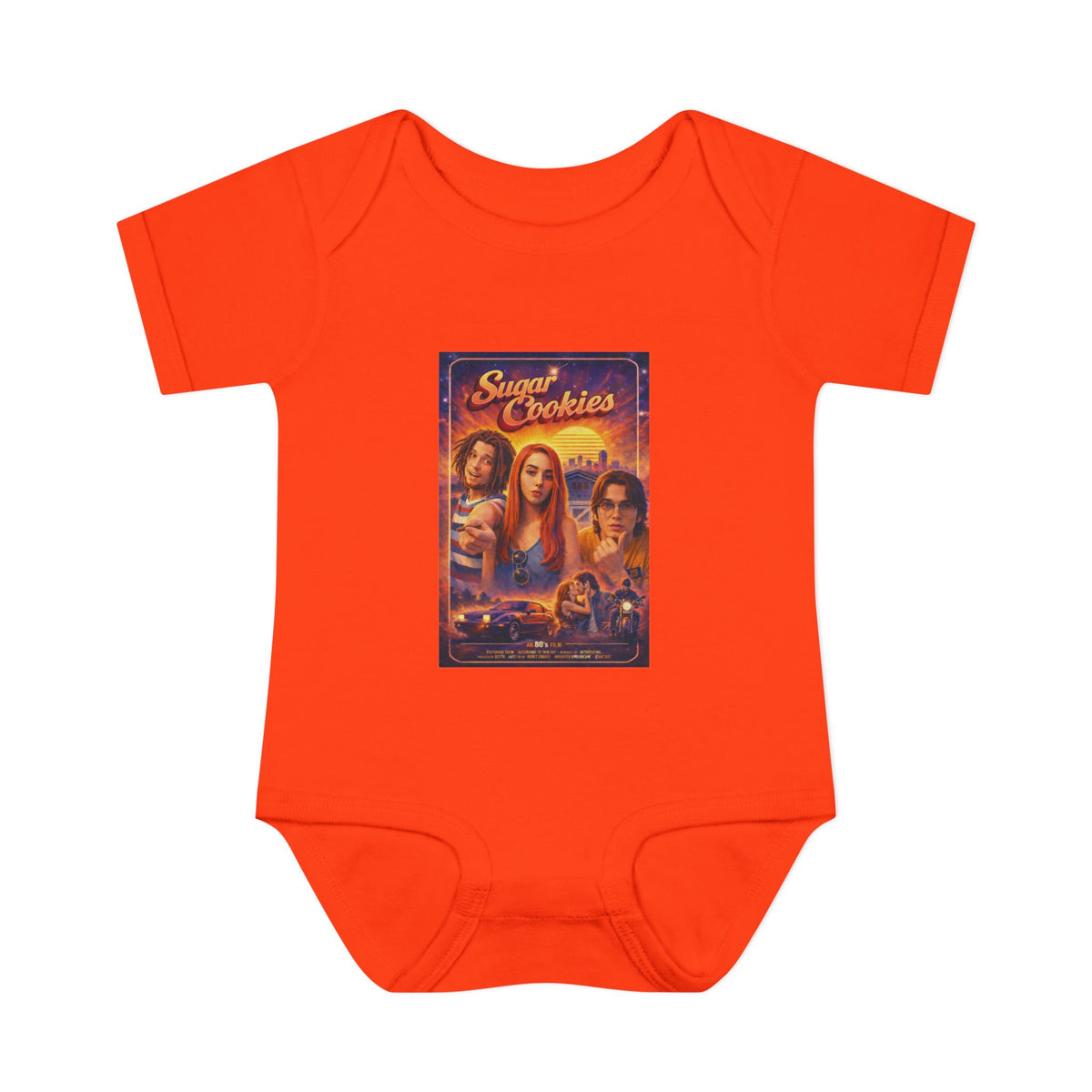 Infant Bodysuit — 'Sugar Cookies' Retro Movie Poster Baby Onesie