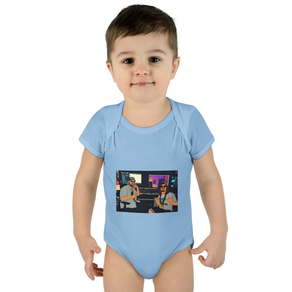 Music Studio Photo — Infant Rib One-Piece